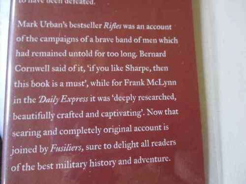 FUSILIERS - EIGHT YEARS WITH THE REDCOATS IN AMERICA - MARK URBAN