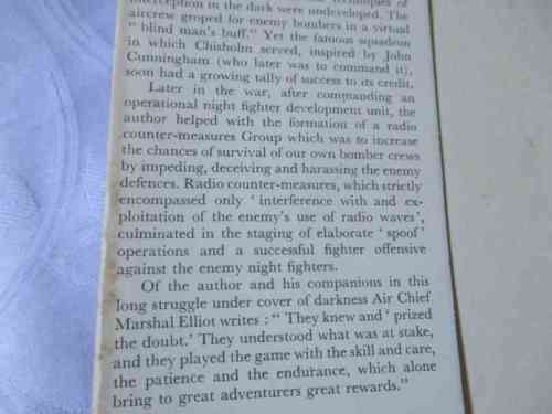 COVER OF DARKNESS - RODERICK CHISHOLM C.B.E. , D.S.O. , D.F.C.