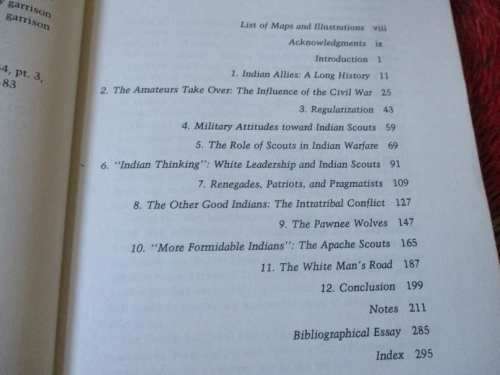 WOLVES FOR THE BLUE SOLDIERS - INDIAN SCOUTS AND AUXILIARIES WITH US ARMY 1860-90 - THOMAS W DUNLAY
