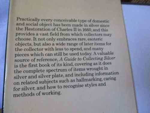 A GUIDE TO COLLECTING SILVER - ELIZABETH DE CASTRES
