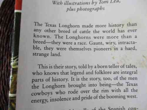 THE LONGHORNS - FRANK DOBIE