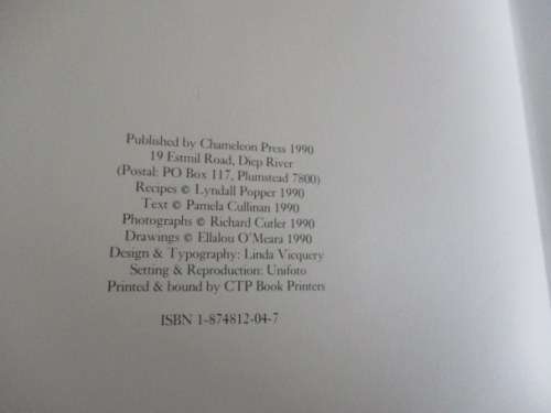 HERBS FOR THE TABLE - SOUTH AFRICAN RECIPES AND HERBAL ADVICE - LYNDALL POPPER & PAMELA CULLINAN