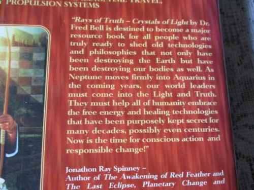 RAYS OF TRUTH - CRYSTALS OF LIGHT - INFORMATION AND GUIDANCE FOR THE GOLDEN AGE - Dr. FRED BELL