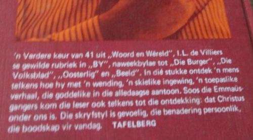 DALK FAMILIE VAN JESUS - I.L. DE VILLIERS
