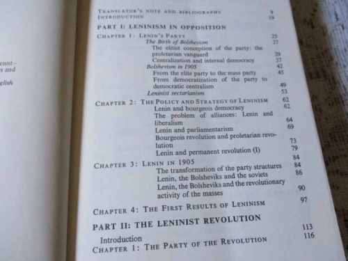 LENINISM UNDER LENIN - MARCEL LIEBMAN