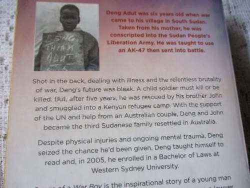 SONGS OF A WAR BOY - DEN THIAK ADUT WITH BEN MCKELVEY