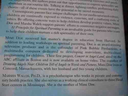 10 PRINCIPLES OF SPIRITUAL PARENTING - NURTURING YOUR CHILD`S SOUL - MIMI DOE WITH MARSH WALCH, PH.D