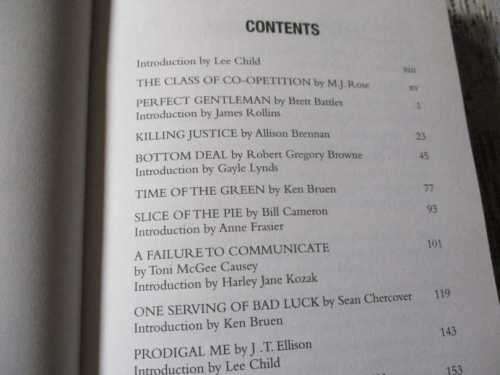 KILLER YEAR - STORIES TO DIE FOR - EDITED BY LEE CHILD