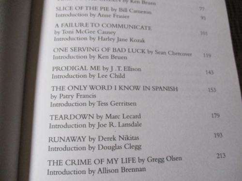 KILLER YEAR - STORIES TO DIE FOR - EDITED BY LEE CHILD