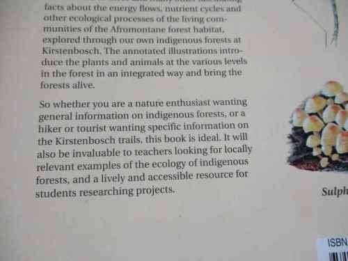 DISCOVERING INDIGENOUS FORESTS AT KIRSTENBOSCH - SALLY ARGENT & JEANETTE LOEDOLFF ( SIGNED )
