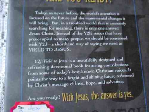 Y2J - YIELD TO JESUS - A DEVOTIONAL - BEVERLY COURREGE