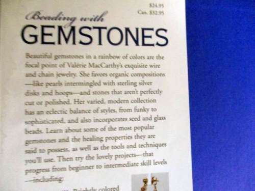 BEADING WITH GEMSTONES -  VALERIE MAcCARTHY