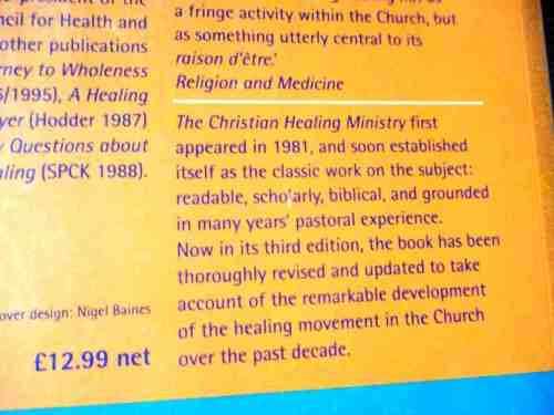 MORRIS MADDOCKS - THE CHRISTIAN HEALING MINISTRY -