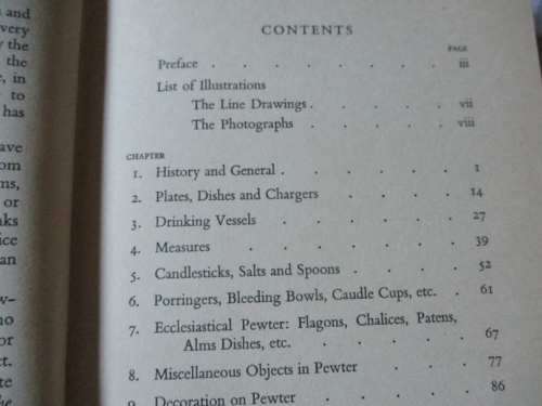 ANTIQUE PEWTER OF THE BRITISH ISLES - BY RONALD F MICHAELIS
