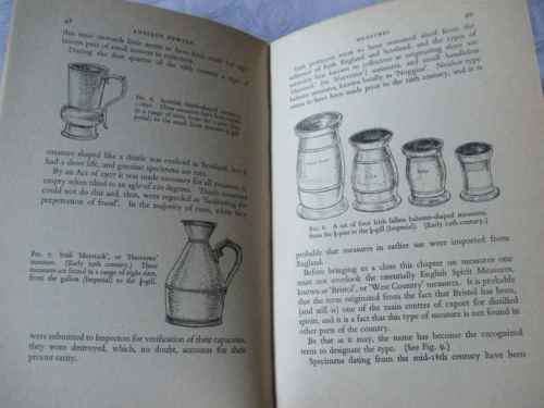 ANTIQUE PEWTER OF THE BRITISH ISLES - BY RONALD F MICHAELIS