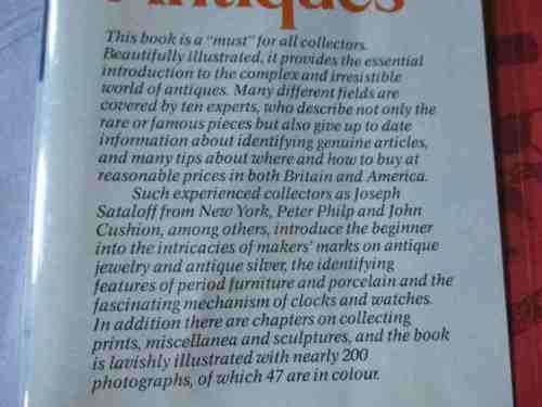 ANTIQUES - A POPULAR GUIDE TO ANTIQUES FOR EVERYONE  - PETER PHILP