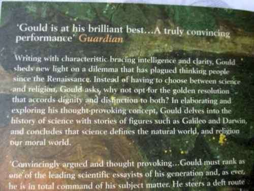 ROCKS OF AGES - SCIENCE AND RELIGION IN THE FULLNESS OF LIFE - STEPHEN JAY GOULD