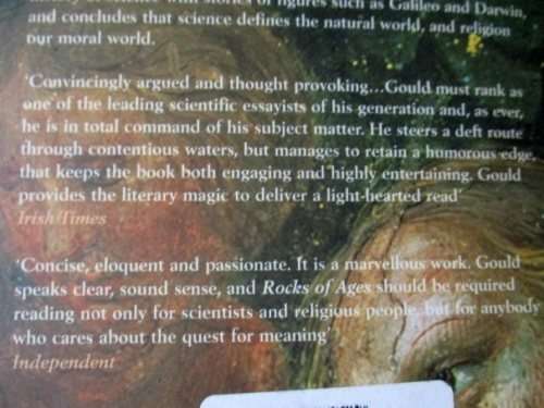 ROCKS OF AGES - SCIENCE AND RELIGION IN THE FULLNESS OF LIFE - STEPHEN JAY GOULD