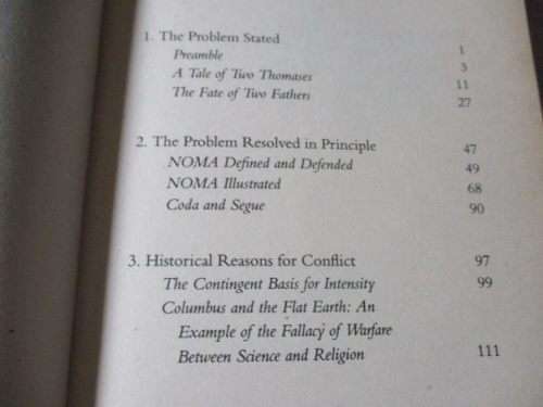 ROCKS OF AGES - SCIENCE AND RELIGION IN THE FULLNESS OF LIFE - STEPHEN JAY GOULD