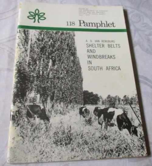 SHELTER BELTS AND WINDBREAKS IN SOUTH AFRICA - DEPARTMENT OF  FORESTRY PAMPHLET 118