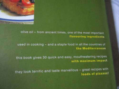 FLAVOURING WITH OLIVE OIL - CLARE GORDON-SMITH