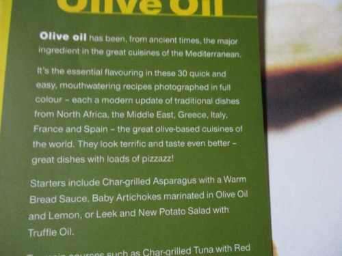 FLAVOURING WITH OLIVE OIL - CLARE GORDON-SMITH