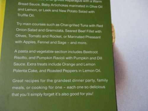 FLAVOURING WITH OLIVE OIL - CLARE GORDON-SMITH