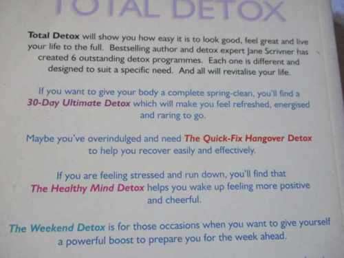 JANE SCRIVNER`S TOTAL DETOX