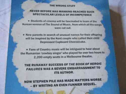 THE RETURN OF HEROIC FAILURES - STEPHEN PILE