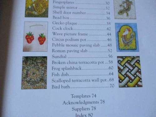 MOSAICS IN A WEEKEND - INSPIRATIONAL IDEAS AND PRACTICAL PROJECTS - MARTIN CHEEK
