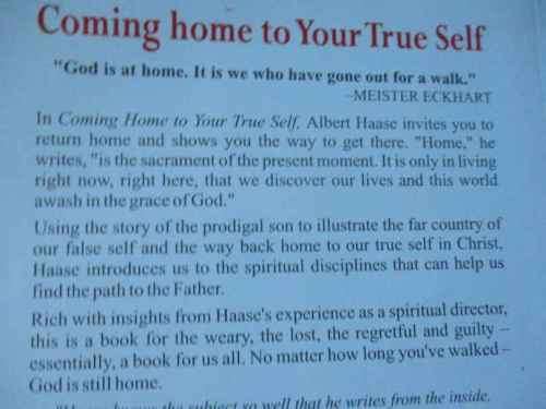 COMING HOME TO YOUR TRUE SELF - LEAVING THE EMPTINESS OF FALSE ATTRACTIONS - ALBER HAASE