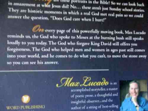 HE STILL MOVES MOUNTAINS - EVERYONE NEEDS A MIRACLE - MAX LUCADO