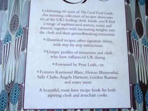THE GOOD FOOD GUIDE RECIPES - CELEBRATING 60 OF THE UK`S BEST CHEFS & RESTAURANTS