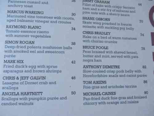 THE GOOD FOOD GUIDE RECIPES - CELEBRATING 60 OF THE UK`S BEST CHEFS & RESTAURANTS