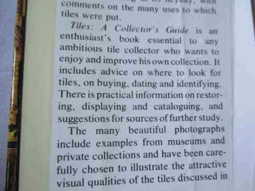 TILES - A COLLECTOR`S GUIDE - HANS VAN LEMMEN