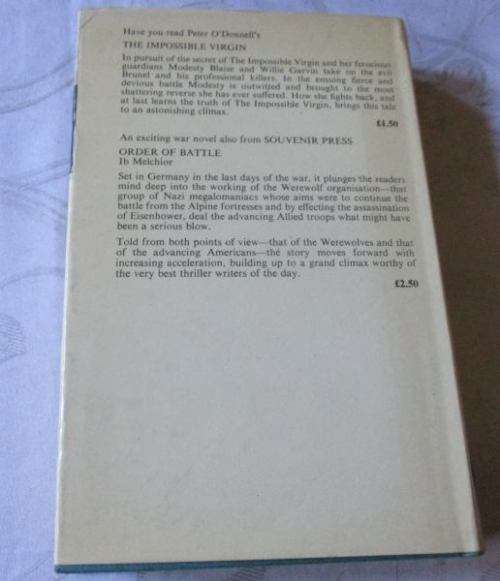 THE SILVER MISTRESS - MODESTY BLAISE - PETER O`DONNELL ( HARDCOVER FIRST EDITION )