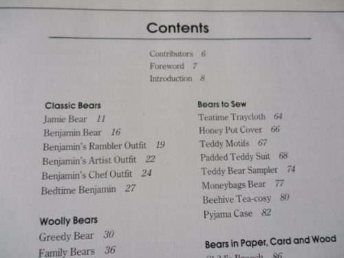 THE TEDDY BEAR CRAFT BOOK