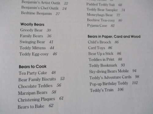 THE TEDDY BEAR CRAFT BOOK
