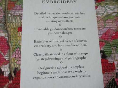 CANVAS EMBROIDERY - PEGGY FIELD AND JUNE LINSLEY ( EMBROIDERY SKILLS )