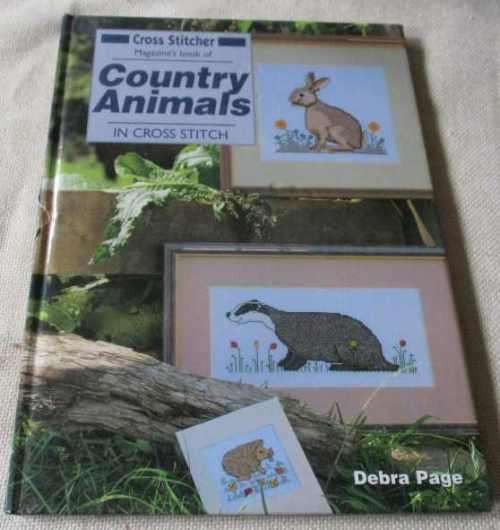 CROSS STITCHER MAGAZINE`S BOOK OF COUNTRY ANIMALS IN CROSS STITCH