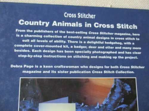 CROSS STITCHER MAGAZINE`S BOOK OF COUNTRY ANIMALS IN CROSS STITCH