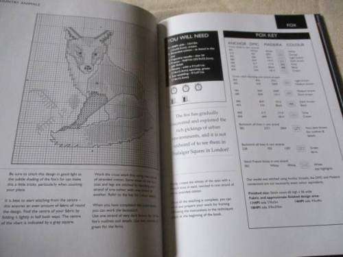CROSS STITCHER MAGAZINE`S BOOK OF COUNTRY ANIMALS IN CROSS STITCH