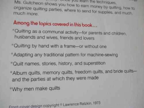 THE PERFECT PATCHWORK PRIMER - BETH GUTCHEON