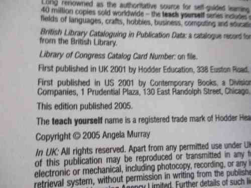 TEACH YOURSELF PR
