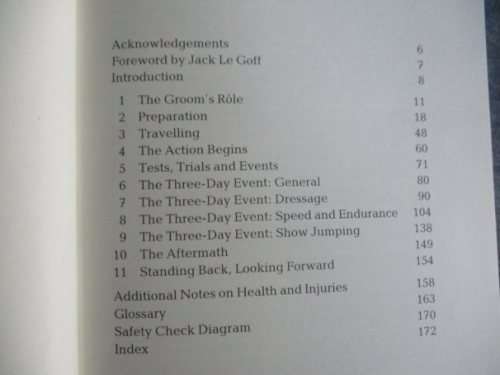 THE EVENT GROOM`S HANDBOOK - CARE OF HORSE AND RIDER - JEANNE KANE & LISA WALTMAN