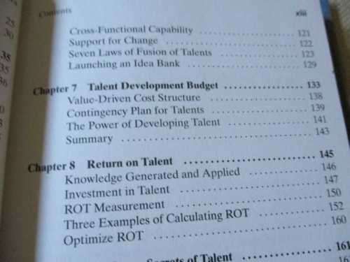 THE TALENT ERA - ACHIEVING A HIGH RETURN ON TALENT - SUBIR CHOWDHURY