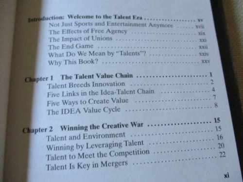THE TALENT ERA - ACHIEVING A HIGH RETURN ON TALENT - SUBIR CHOWDHURY