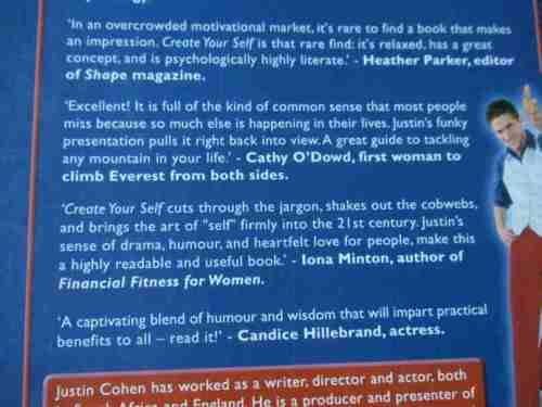CREATE YOUR SELF - A JUSTIN COHEN PRODUCTION