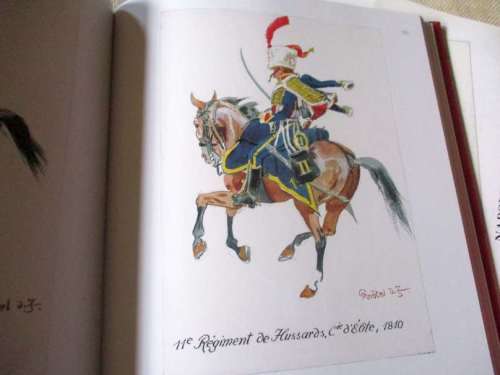 NAPOLEONIC UNIFORMS - A UNIQUE, UNPRECEDENTED REFERENCE WORK BY JOHN R ELTING, ILLUSTRATED BY