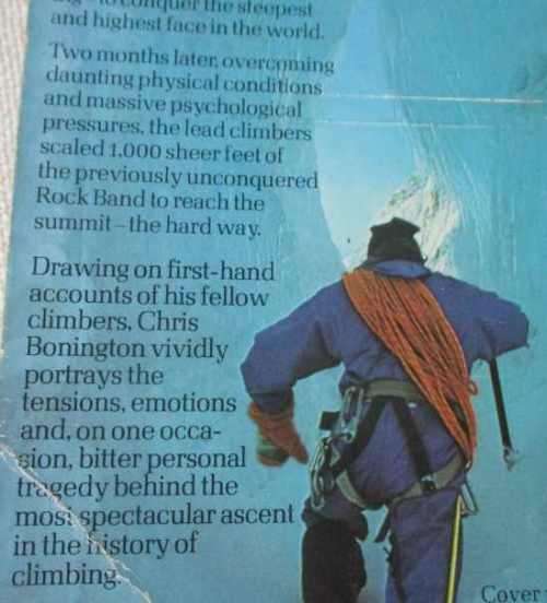 EVEREST - THE HARD WAY -  CHRIS BONINGTON